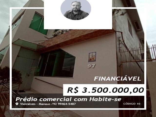 #10 - Prédio comercial para Venda em Manaus - AM