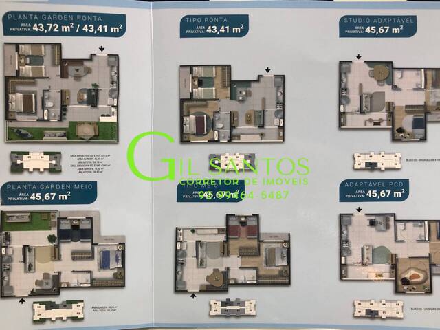 #500 - Apartamento para Venda em Manaus - AM - 3
