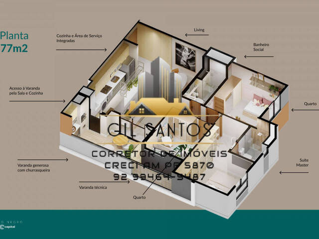 Apartamento para Venda em Manaus - 5